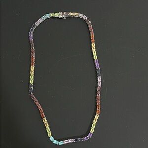 Multicolor Gemstone Necklace